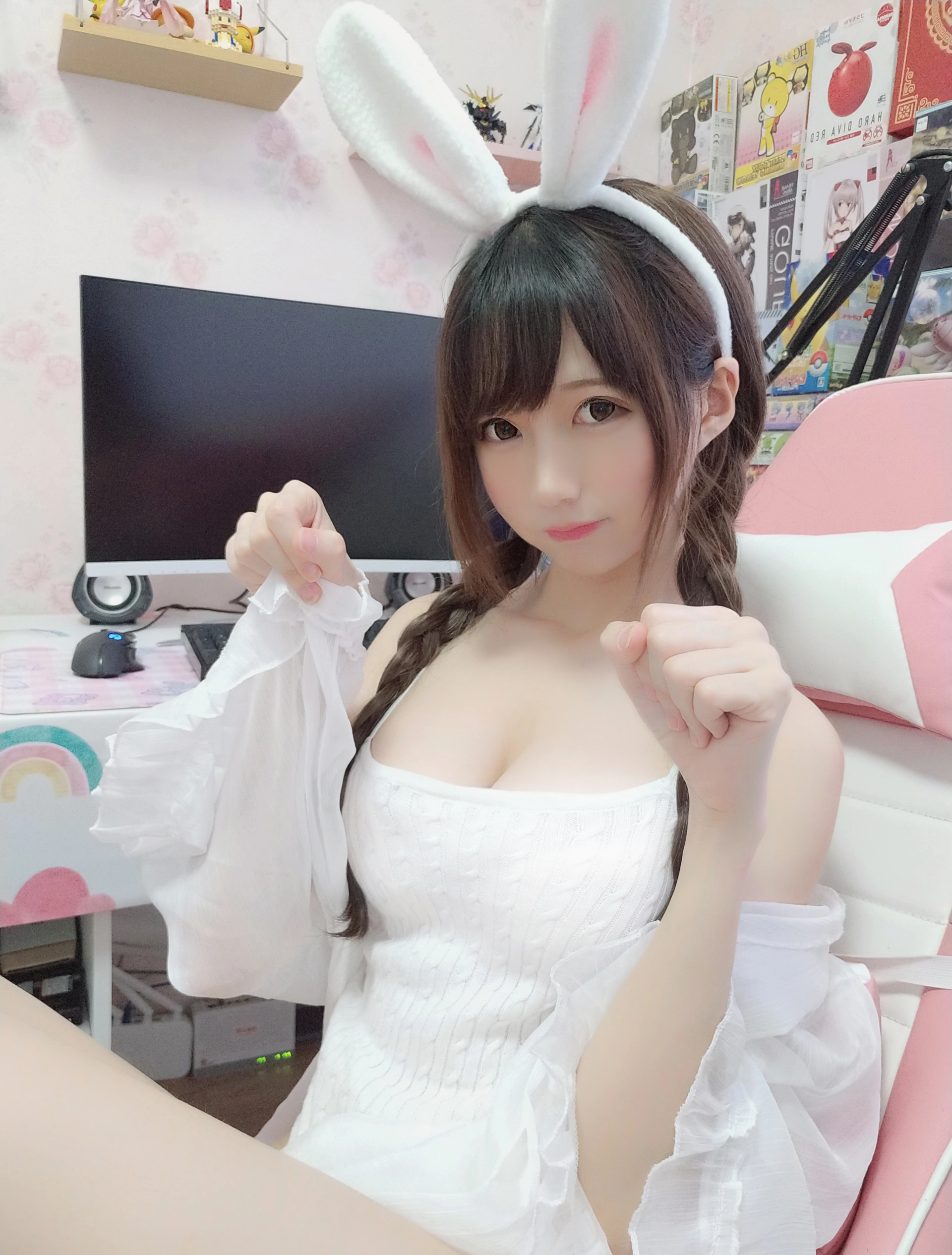 NAGESA魔物喵 NO.013 兔子自拍 0